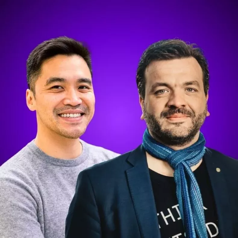 Gastgeber des Expert Talks Dr. Nam Truong und Boris Langerbein