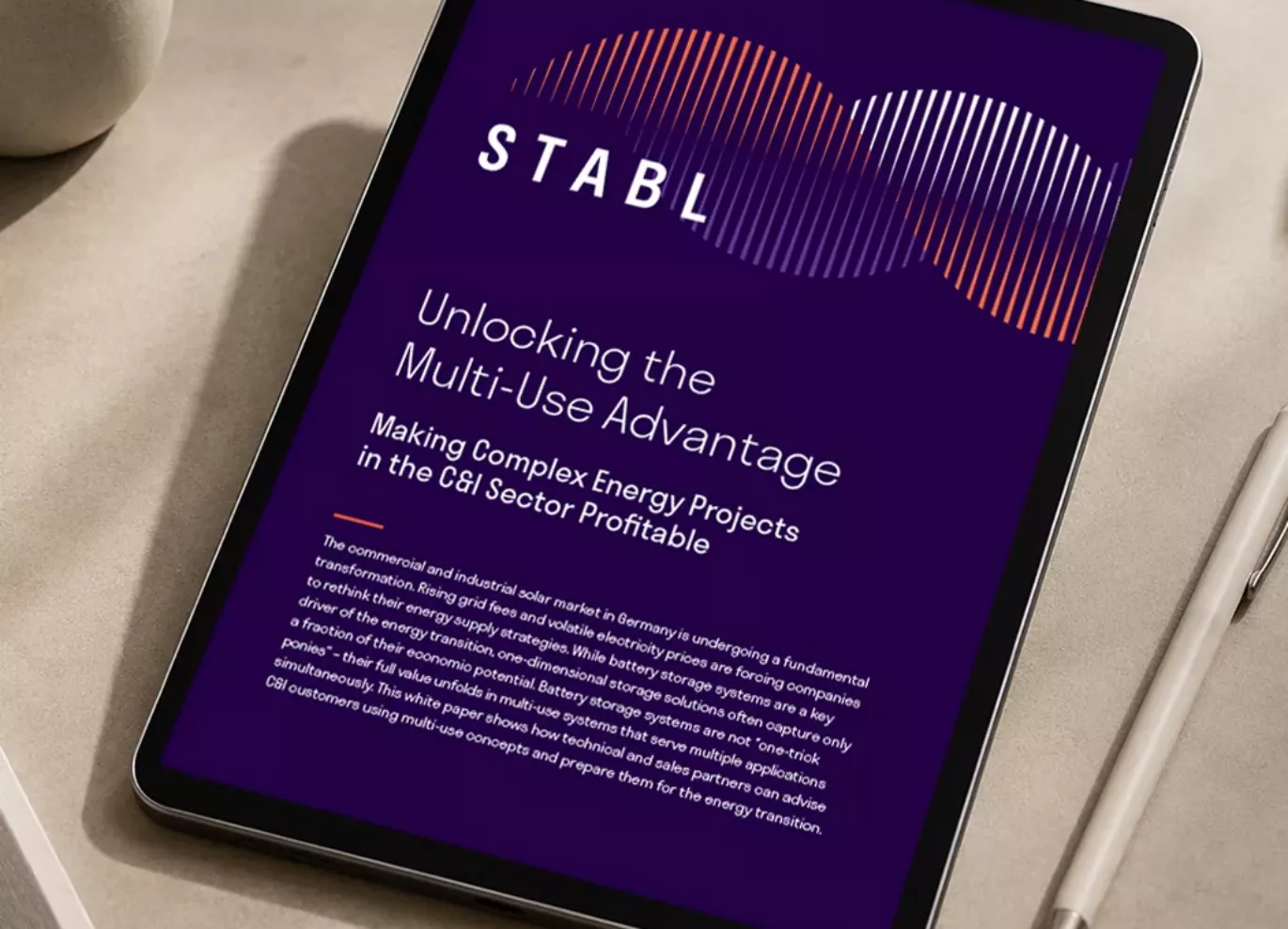 White Paper Multi-Use Advantage for BESS Partners